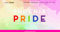 Desktop Screenshot of phoenixpride.org